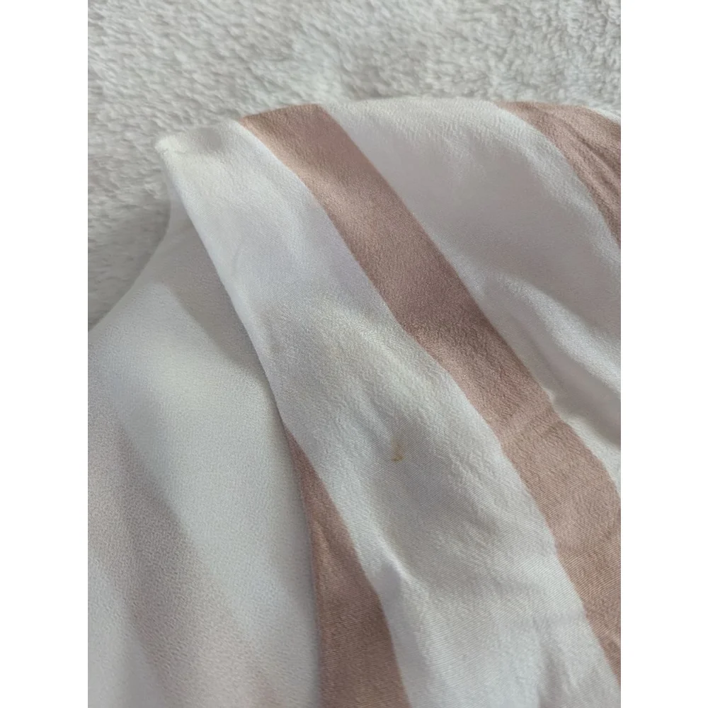 House of Harlow 1960 x Revolve Tallulah White Pink Striped Dress - Small